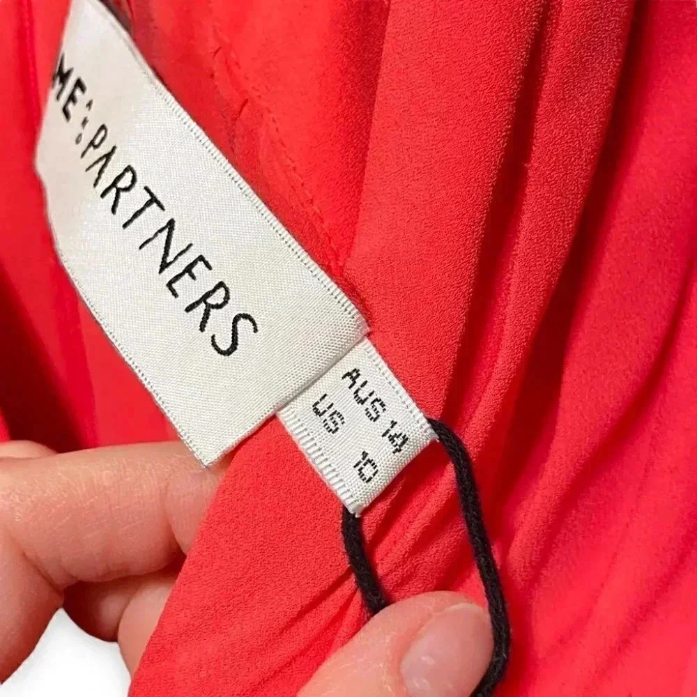 NWT Fame And Partners Watermelon Pink Plunging Cut Out Gladiator Mini Dress 10 - Picture 10 of 11